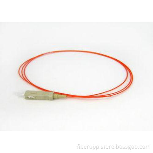 Communication Network SC Multimode Optical Fiber Pigtail 50